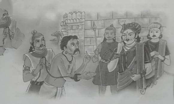 "చోరుడు కానివాడెవడు?"king